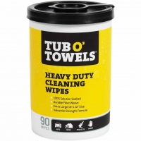 An image of item: Tub O' Towels Heavy Duty Cleaning Wipes - 90 wipes