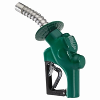 An image of item: Husky 1+8 Auto Shut Off Hi-Flow Truck Nozzle - Green