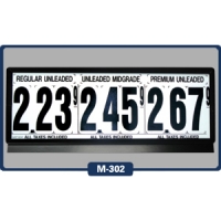 3 Product Magnetic Price Sign Standard 5" Numerals