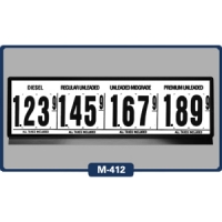 4 Product Magnetic Price Sign Standard 9" Numerals