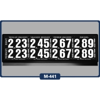 4 Product Magnetic Price Sign Standard 5" Numerals