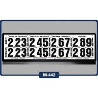 4 Product Magnetic Price Sign Standard 5" Numerals
