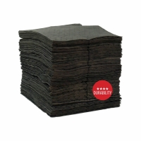 An image of item: Universal Bonded Meltblown (SM) Pads 15" x 19" 200 Pads - Gray