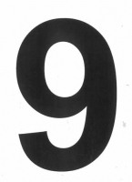 An image of item: Decal Pump Number Decal