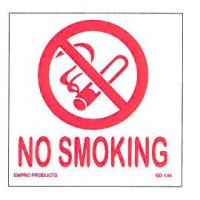 An image of item: Decals-no smoking