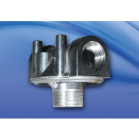 An image of item: 1" NPT Inlet/Outlet Adaptor Aluminum (L 10)