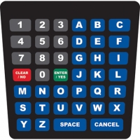 An image of item: ENCE ALPHA KEYPAD (QDA) (F35)