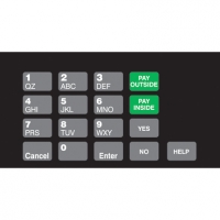 OVERLAY ADA CRIND KEYPAD