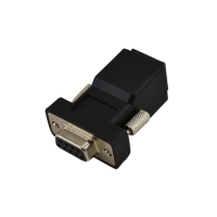 An image of item: ADAPTER, FEMALE DB9-RJ45,MOLDED